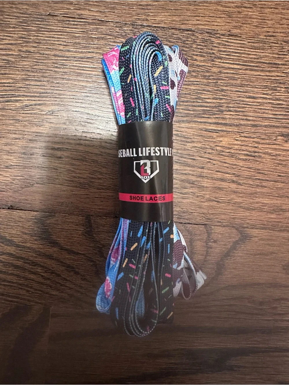 New NWT Baseball Lifestyle 101 set of 3 shoe laces